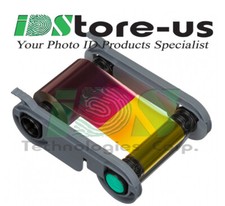 Evolis R5F208A100 YMCKO Color Ribbon, 300 Print, For Primacy 2 ID Printer - New picture