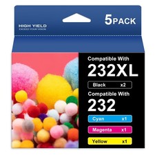 232XL Ink Cartridges for Epson 232XL WorkForce WF-2950 WF-2930 XP-4205 XP-4200 picture