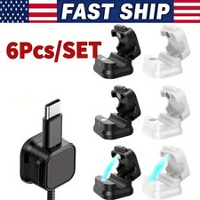 NEW Magnetic Cable Clips & Cord Holder, Under Desk Cable Management Lot picture