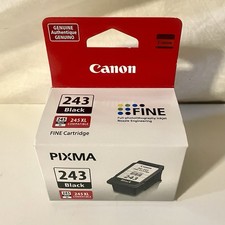 Canon PIXMA PG-243 Black Ink Cartridge Genuine OEM 1287C001 [AA] New Sealed picture