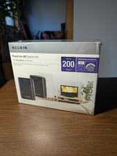 Belkin Powerline AV Starter Kit Up to 200 Mbps F5D4074 New in Shrink picture