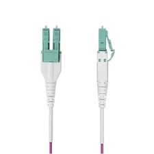 Startech OM4RLCLC40M OM4 LC/LC MULTIMODE FIBER CABLE UNIBOOT/OFNR RISER/100G - 5 picture