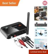 Bluetooth 5.4 Audio Receiver – Upgrade Your Home Stereo with RCA & AUX Connec... picture