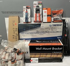 TRENDnet 26-Port Switch 32-Port Patch Panel 4U Wall Rack Kit Tool Management NOS picture