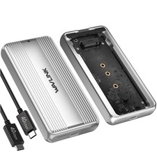 40Gbps USB4 PCIe NVMe SSD Enclosure for 2230/2242/2260/2280 B+M/M-Key PCIe SSD picture