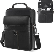 Leather Sleeve for 13 Inch Laptop, Compatible with 2022-2026 MacBook Air Models, picture