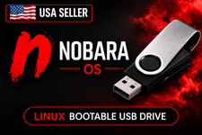 Nobara OS USB Bootable Flash Drive 64 Bit Linux Live Gaming Installer Latest picture