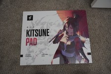 Yuki Aim - Kitsune Glass Mousepad Limited Large 500x400mm Open Box picture