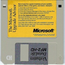 ITHistory  SOFTWARE IBM (1993) MICROSOFT Upgrade Advisor  3.5