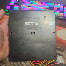 Silverstone 3.5in SATA Hot Swap Drive Bay Caddy for 5.25in Bay Black Metal picture