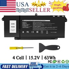 LOT 7FMXV Battery For Dell Latitude 5320 7320 7420 7520 9JM71 TN2GY 4M1JN 63Wh picture
