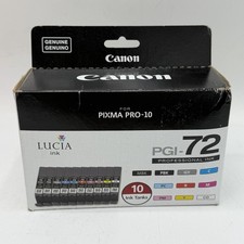 Canon 6402B007 LUCIA PGI-72 Ink Cartridge Set 10 Colors picture