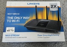 Linksys EA7500 Max-Stream AC1900 MU-MIMO Gigabit Router New/Factory Sealed picture
