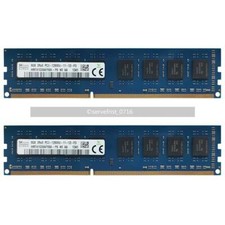 Hynix DDR3 RAM Memory Kit 16GB (2x 8 GB) 2RX8 PC3-12800U 1600 MHz Desktop 240pin picture