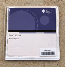 SUN PGX64 Software CD DVD -  picture