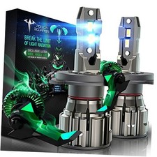 Fog Lights, 6500K 600% Bulb With Fan, Pack of 2 H4 picture