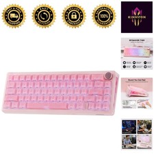 Stylish TH65 Wireless Gaming Keyboard – Ergonomic, RGB & Tri-Mode Connection picture