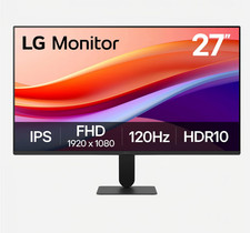 LG 27in LCD Monitor 1080p 60Hz 5ms HDMI Widescreen LG U4 27U411A-B (new in box) picture