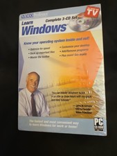 Video Professor – Learn Windows –Complete 3 CD-ROM Set –New Sealed-As Seen on TV picture
