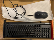 NEWCyberPowerPC Full-Size Wired USB Keyboard & USES Mouse Bundle Black picture