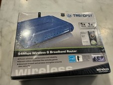 NEW TRENDnet TEW-432BRP 54 Mbps 4-Port 10/100 Broadband Wireless Firewall Router picture