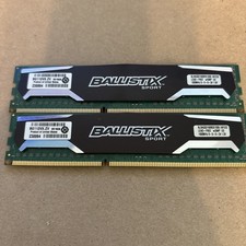 Crucial Ballistix Sport 8GB 2x4GB DDR3 1333MHz PC3-10600 RAM BLS4G3D1339DS1S00 picture