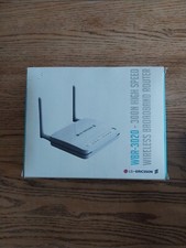 LG- Ericsson WBR-3020-300N High Speed Wireless Broadband Router New Open Box picture