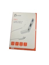 J5create JCA379 USB-C HDMI and USB 3.0 Power Delivery  White picture