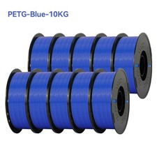 Kingroon 10KG 3D Printer Filament PETG 1.75 mm Bundles 1KG Roll Lot Mix White CA picture