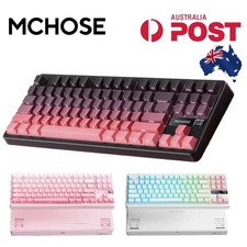 MCHOSE G87 V2 Wireless Mechanical Keyboard Gaming Hot-Swap RGB Bluetooth 2.4Ghz  picture