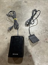 BELKIN F5D4074-S v1 200mb Powerline HD Network Ethernet Adapter with extra cord picture