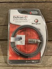 TARGUS DEFCON CL LAPTOP COMBINATION CABLE LOCK 6.5 FT. NEW FACTORY SEALED picture