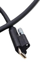 New NCR/Amphenol 1.3m USB-C to USB-C Cable w/ Single Locking Screw 10Gbps 60W picture