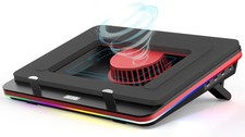 IETS GT500 - LAPTOP COOLER - 5000 RPM - RGB LIGHTS - USB HUB 3 in 1 - picture