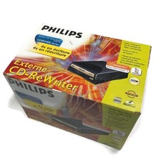 Phillips External IDE CD-ReWriter CDRW 400 series NEW NIOB picture