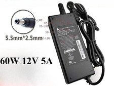 Genuine Delta 60W 12V 5A Charger Power Supply 5.5*2.5mm Tip AC Adapter picture