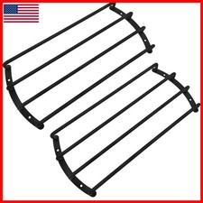 Tuxihapp 2PCS 10 Inch Car Speaker Grill Cover - Metal Bar Grille Car Audio picture