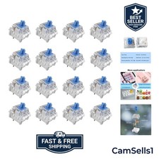 MX-Style 108 Pcs Blue Clicky Keyboard Switches – Ideal for Gamers and Fidgeting picture