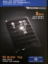 WD Black P10 Game HDD Drive 2TB New Sealed Box picture