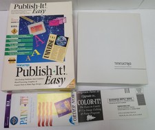Timeworks Publish It Version 3.0 For Macintosh - Boxes Only + misc picture