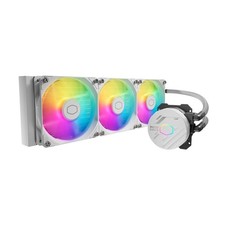 Cooler Master MasterLiquid 360L Core ARGB Close-Loop AIO Liquid Cooler (White) picture