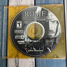 Rome Total War Barbarian Invasion, Sega, Creative Assembly, Disc Only picture