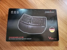 Perixx PERIBOARD-613B Wireless 2.4 & Bluetooth Ergonomic Compact Split Keyboard picture