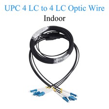 UPC 4LC to 4LC Fiber Patch Cord Single-mode 4-core Indoor Cable Convert 80M-300M picture