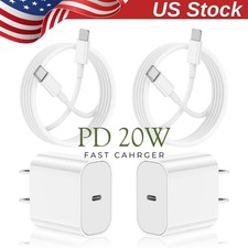 20W USB-C Fast Charger For iPhone 14 13 12 11 Pro Max XS XR 8 Type C to L Cable picture