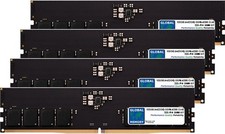 128GB (4 x 32GB) DDR5 5200MHz PC5-41600 288-PIN DIMM MEMORY KIT FOR DESKTOPS/PCs picture