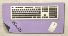 Case Logic Desk Pad 12 In x 28 In Protect Your Desk - Purple Color picture