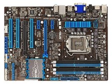 For ASUS P8H77-V LE Motherboard H77 LGA1155 DDR3 32G VGA+DVI+HDMI ATX Tested ok picture