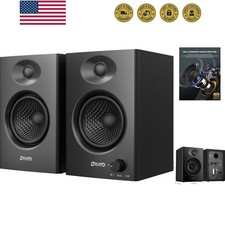 Stylish 60W Active Bookshelf Speakers with Crystal-Clear Bluetooth 5.3 Sound picture