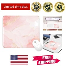Multiple Pattern Blush Gold Mouse Pad, Washable & Perfect for Gaming/Office picture
